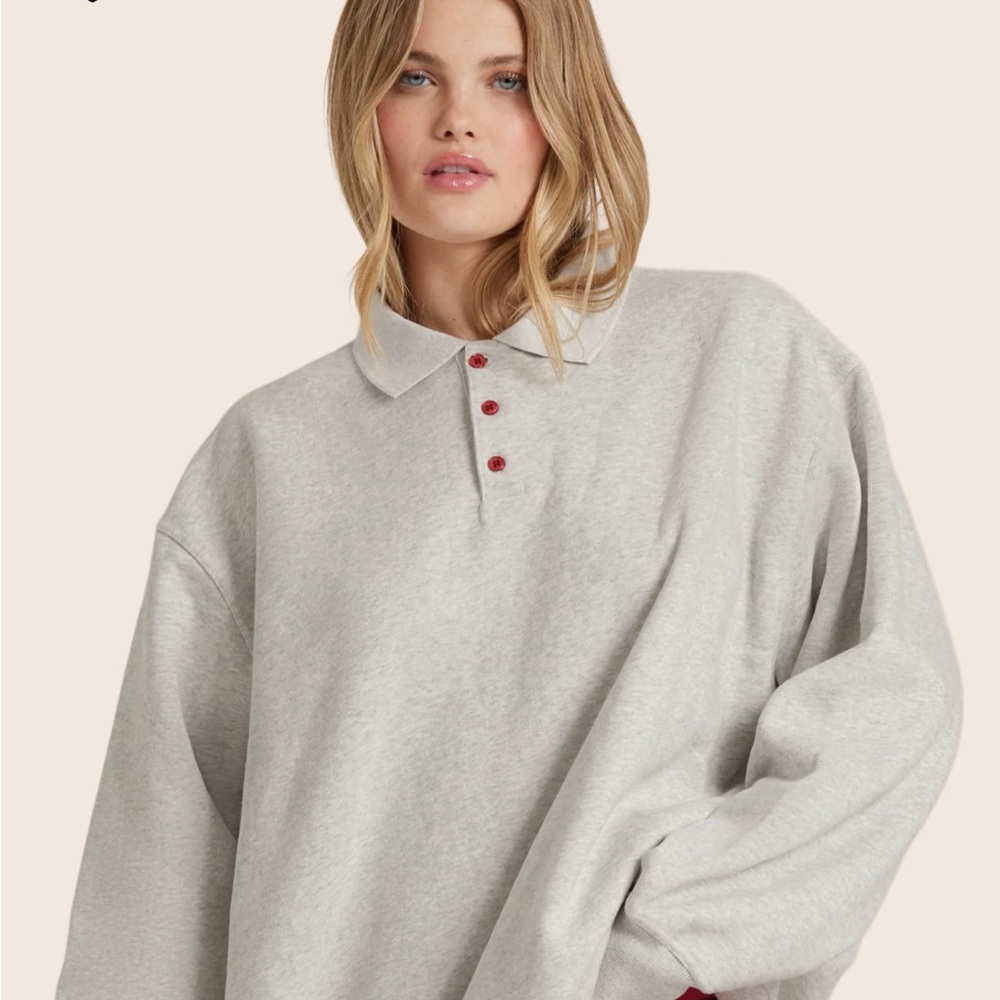 SET Active x Parke oversized Women's Gray Sweatershort